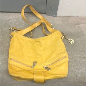 Michael kors mustard bag